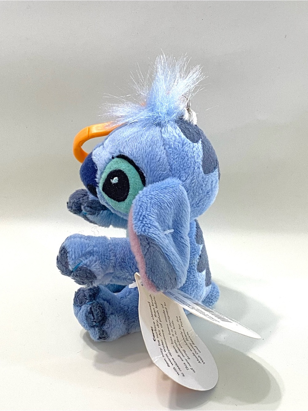 Disney Parks 4” Plush Stitch Keychain With Original Tag - Picture 3 of 16